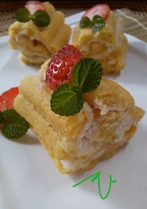 Foto resep Soes/Sus Gulung Cream Cheese