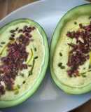 Crema fría de melón con jamón (en Thermomix)