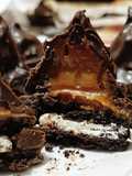 Conitos de oreos con dulce de leche