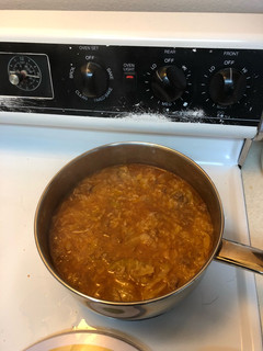 A picture of Unstuffed Cabbage Soup.