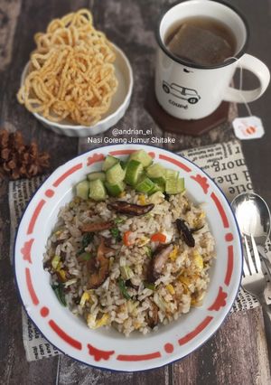 Foto resep Nasi Goreng Jamur Shitake