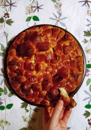 ❤Nutellás virágkalács 🌹🌸🌺🌷💐🌼 recept fotója