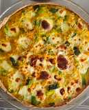 Tarta de verduras con masa casera