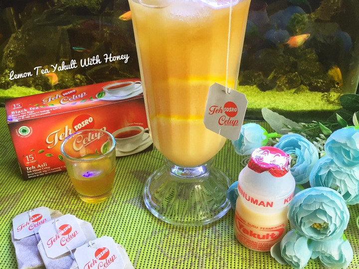 Anti Ribet, Memasak Lemon Tea Yakult With Honey (Yakult Lemon Tea) Ekonomis Untuk Dijual