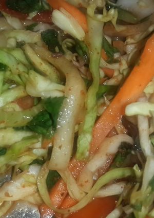 A picture of Pickled Salad.