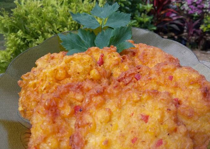 Standar Cara  buat Bakwan jagung yang sesuai selera