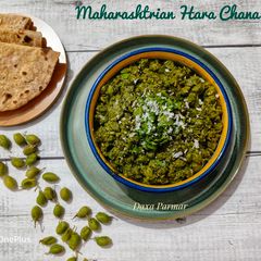 Maharashtrian Hara Chana Subji (Green Chickpeas Subji) A picture of Maharashtrian Hara Chana Subji (Green Chickpeas Subji).