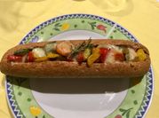 Una foto de pan de zanahoria y zucchini