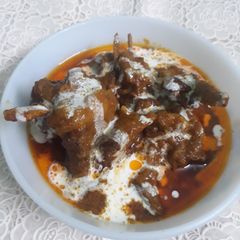 A picture of Darbari gosht.