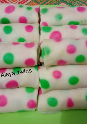 Foto resep Dadar gulung polka
