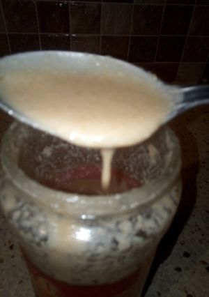 صورة لوصفة تحضير الطحينة منزليا