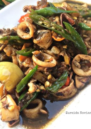 Foto resep Cumi Masak Hitam