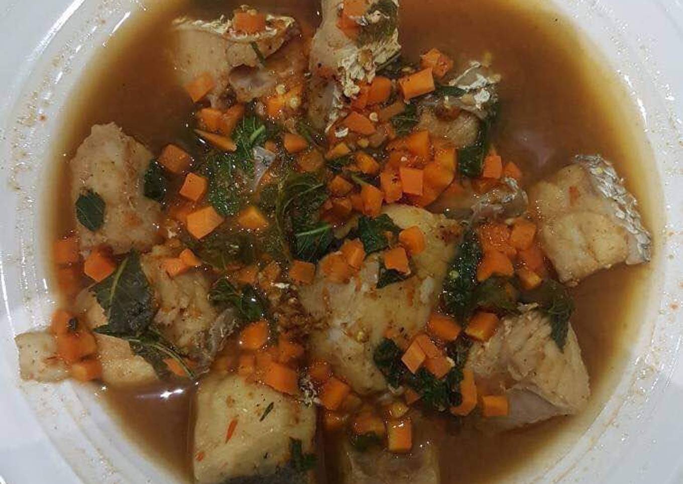 Vegetable Fish Peppersoup