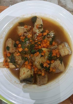A picture of Vegetable Fish Peppersoup.