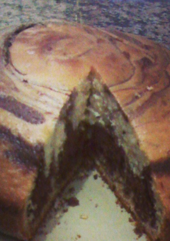 Una foto de Bizcochuelo Marmolado ♥