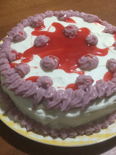 Una foto de Tarta de fresa y nata