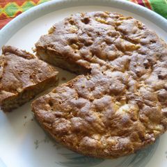 A picture of Pear Walnut Spice Cake.