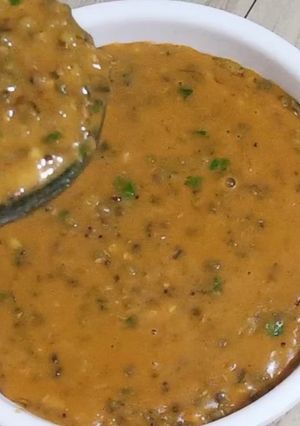 A picture of Dal Makhani Style Whole Green Moong Recipe.