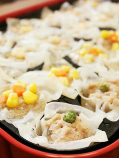A picture of ✾Shumai in a Takoyaki Maker✾ (Low-Carb Version Available).