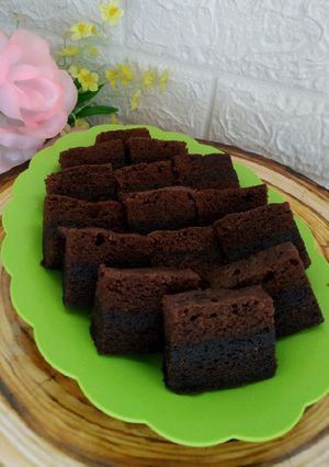 Foto resep Brownies Amanda KW super 2 telur lembut dan nyoklat banget