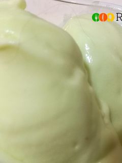 Una foto de Helado de melón sin heladera