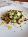 Gnocchi ai funghi cardoncelli