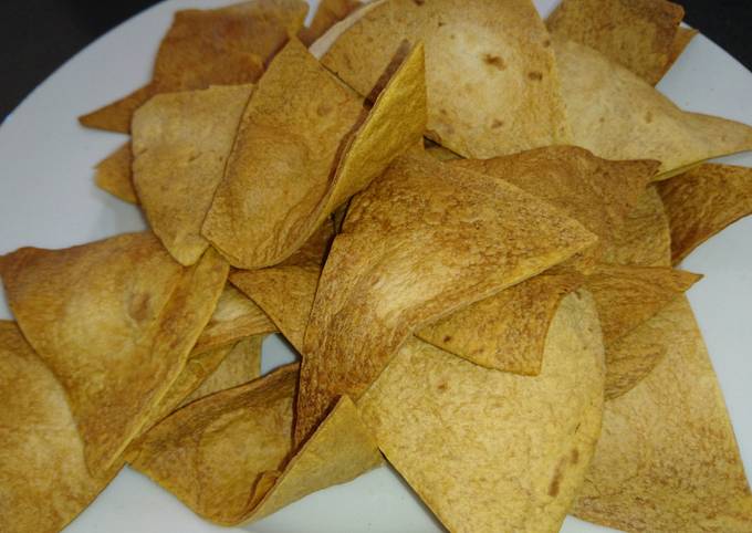 Tasty Food Mexico Food Air Fried Tortilla Chips