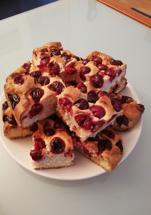 Meggyes pite recept fotója