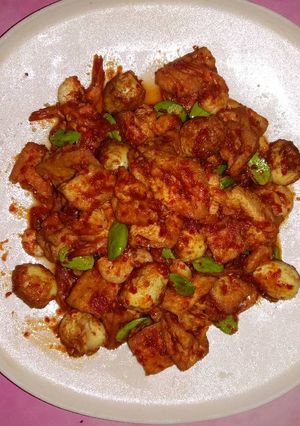 Foto resep Sambal lado udang telur puyu tahu