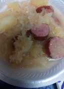 Sauerkraut, Apples, and Sausage