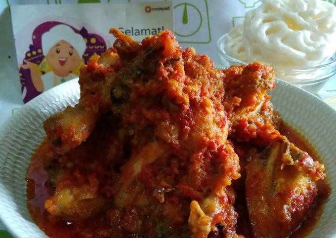 Resep Ayam Bumbu Rujak Anti Gagal