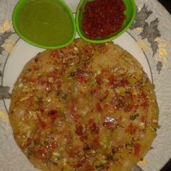 A picture of Oats uttapam.