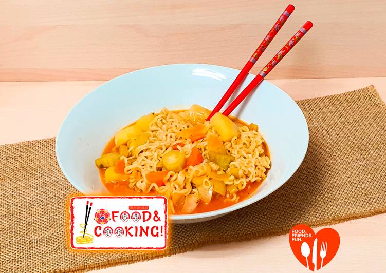 Guiso Koreano de Ramen
