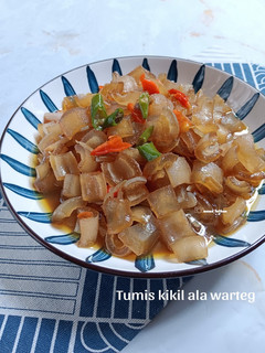 Foto resep Tumis kikil ala warteg