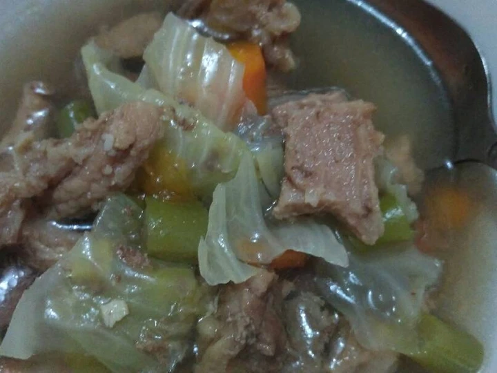 Cara Gampang Menyiapkan Resep Sayur sop daging sapi yang Bikin Ngiler
