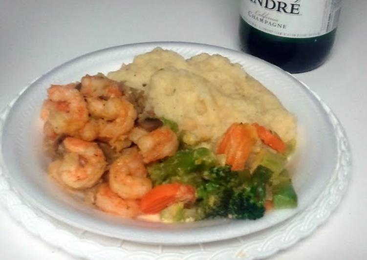 Easy Way to Prepare Super Quick Sauteed Cheesy Shrimp