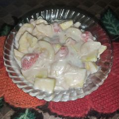 A picture of Cream Chaat.