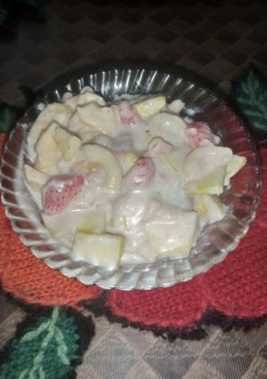 A picture of Cream Chaat.