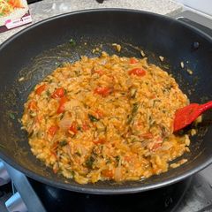 A picture of Red rice.