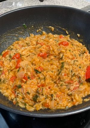 A picture of Red rice.