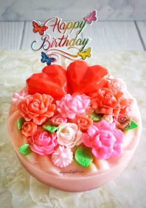 Foto resep Pudding Bunga Cantik
