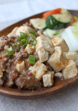 牛肉麻婆豆腐 的食譜成品照片