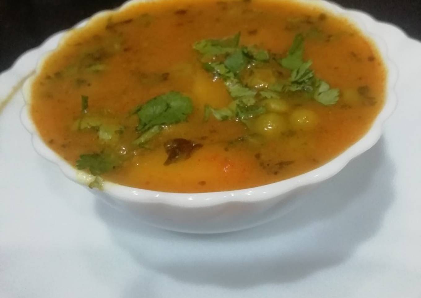 Simple Aloo Matar
