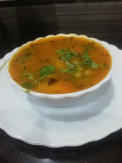 A picture of Simple Aloo Matar.