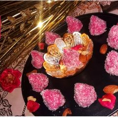 Rose flavoured Modak A picture of Rose flavoured Modak.