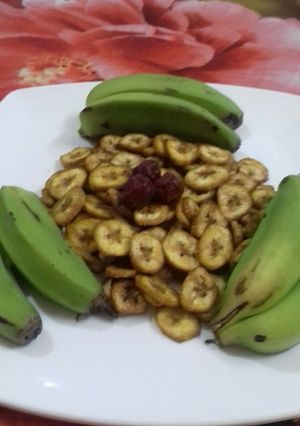 A picture of केला चिप्स.