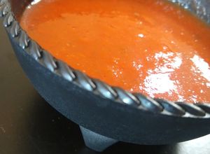 Una foto de Salsita roja cocida