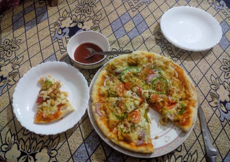 Steps to Prepare Award-winning Ramazan special pizza🍕 without oven