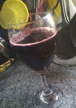A picture of Zobo drink.