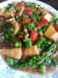 Espárragos Verdes tipo oriental #Saludable #conopcionveggie